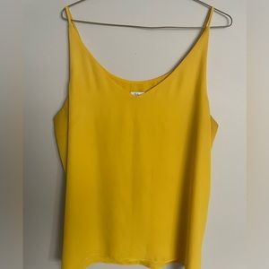 3/$15 Reitmans yellow cami